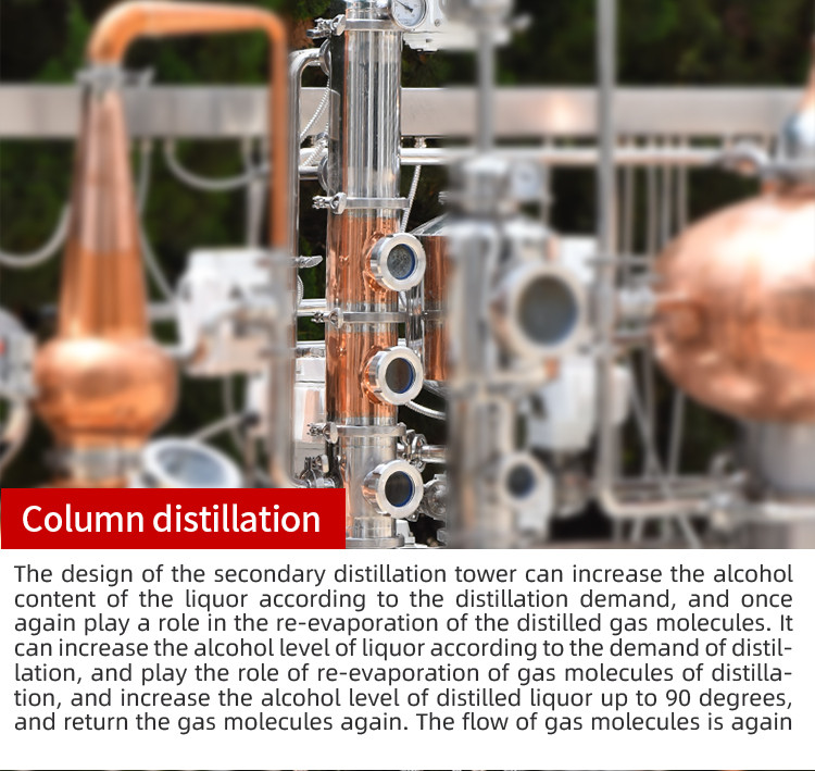 50Lx2 automatic whiskey distiller