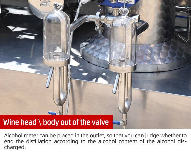 50Lx2 automatic whiskey distiller
