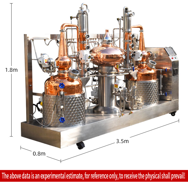 50Lx2 automatic distilling machine