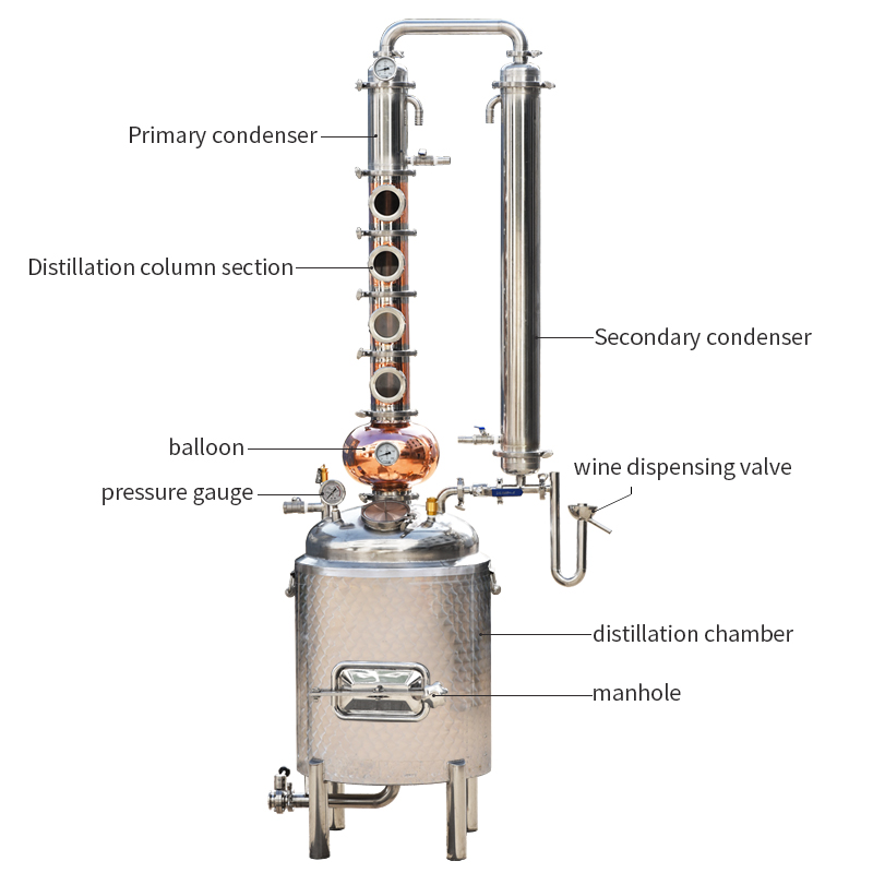 50L Whiskey Column Distiller