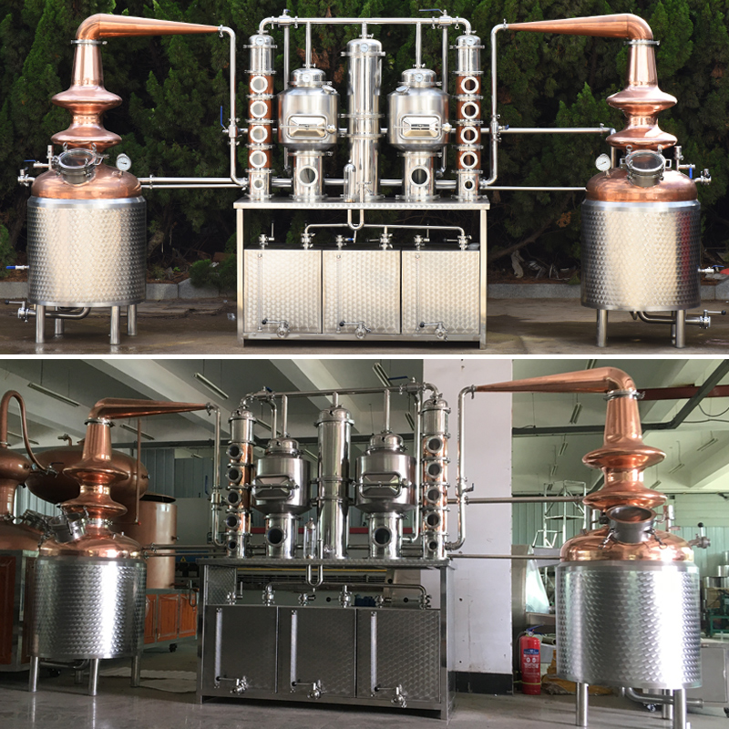 250Lx2 cucurbit shaped distiller