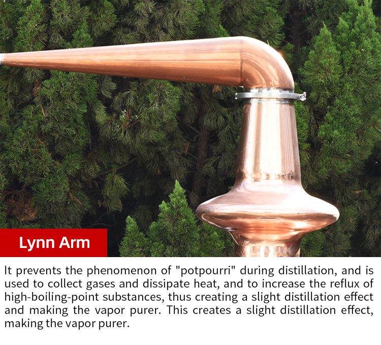 250Lx2 cucurbit shaped distiller