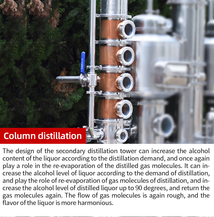 250Lx2 cucurbit shaped distiller