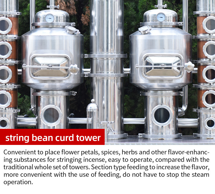250Lx2 cucurbit shaped distiller