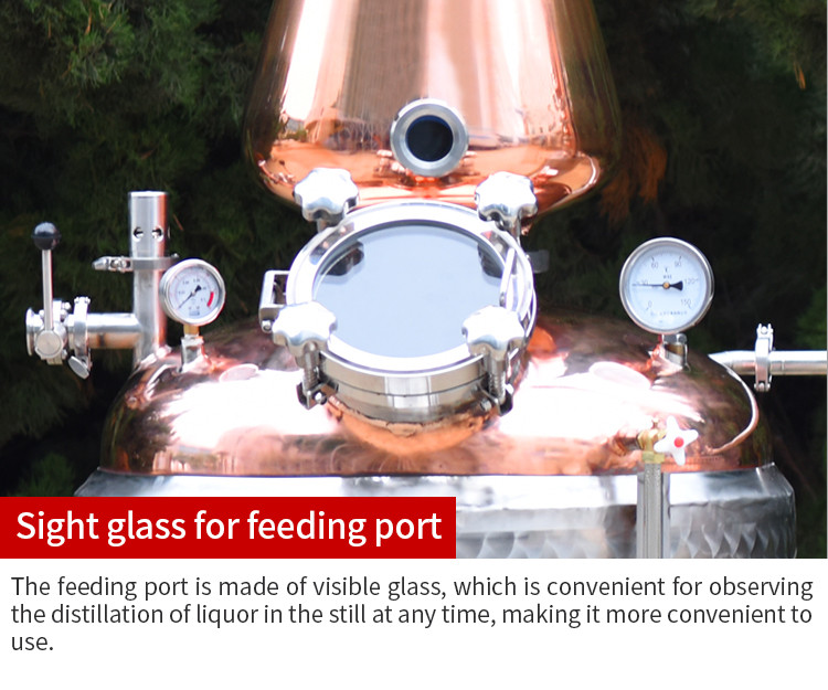 300L single pot whiskey distiller