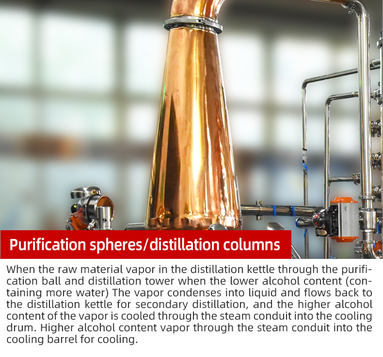 500Lx2 automatic whiskey distiller