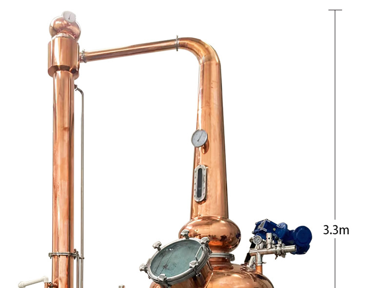 600L column whiskey distiller