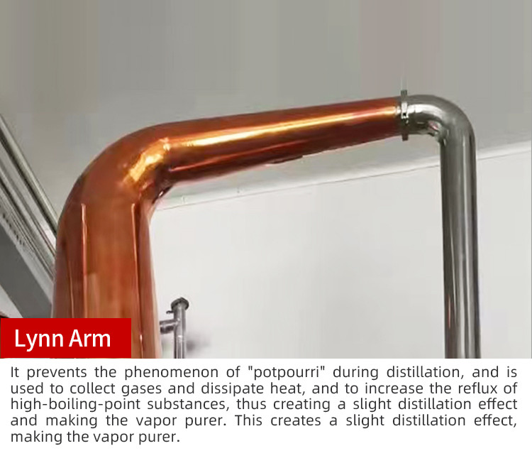 1000L pot copper still distiller