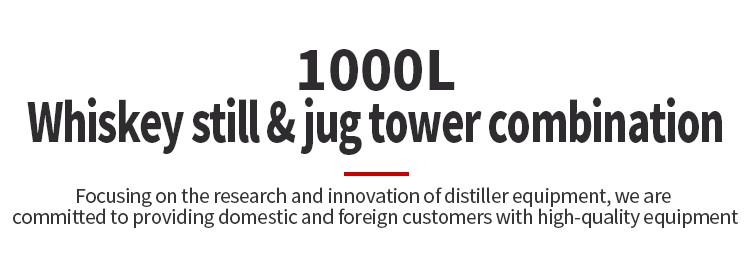 1000L pot copper still distiller