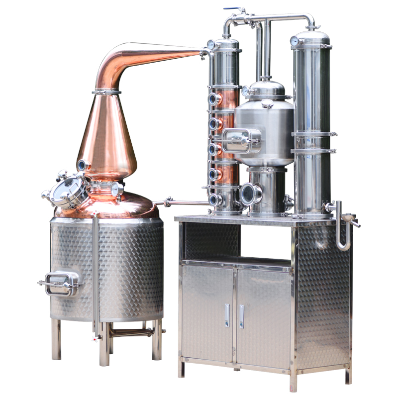 300L gin copper distilling equipment