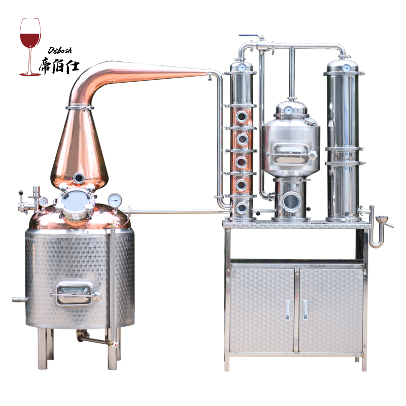 300L gin copper distilling equipment