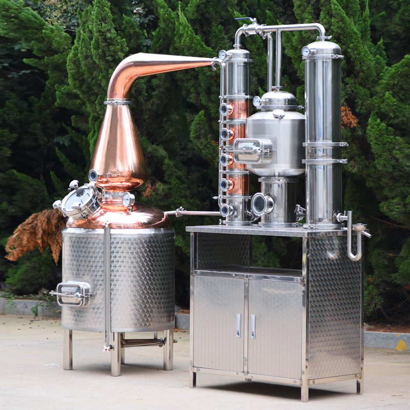 300L gin copper distilling equipment