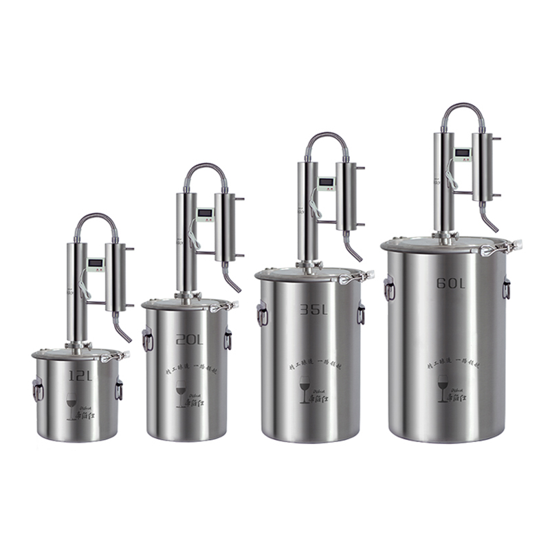Stainless steel twin tower distiller