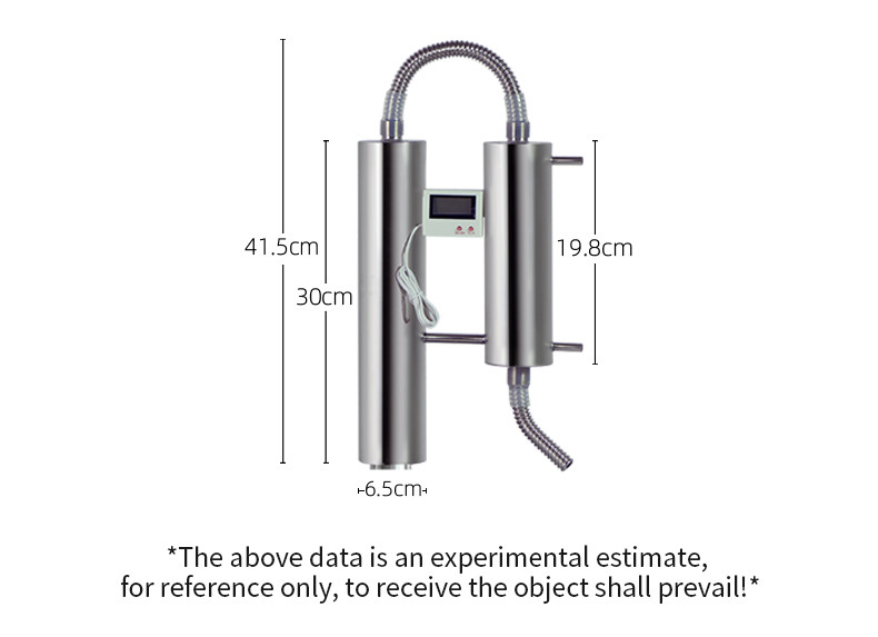 Stainless steel twin tower distiller