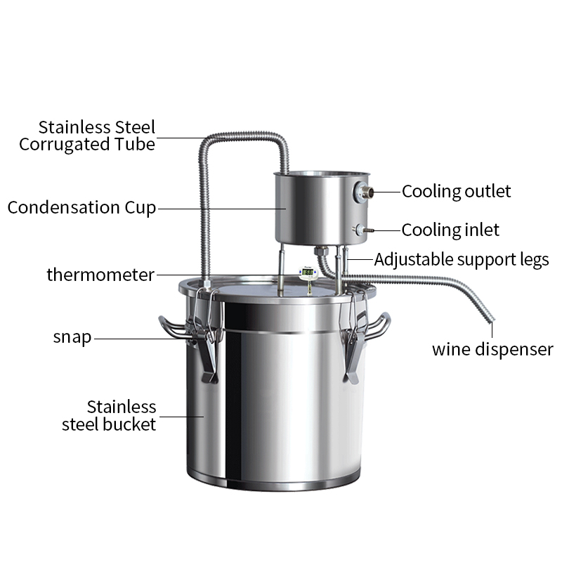 Water mug distiller