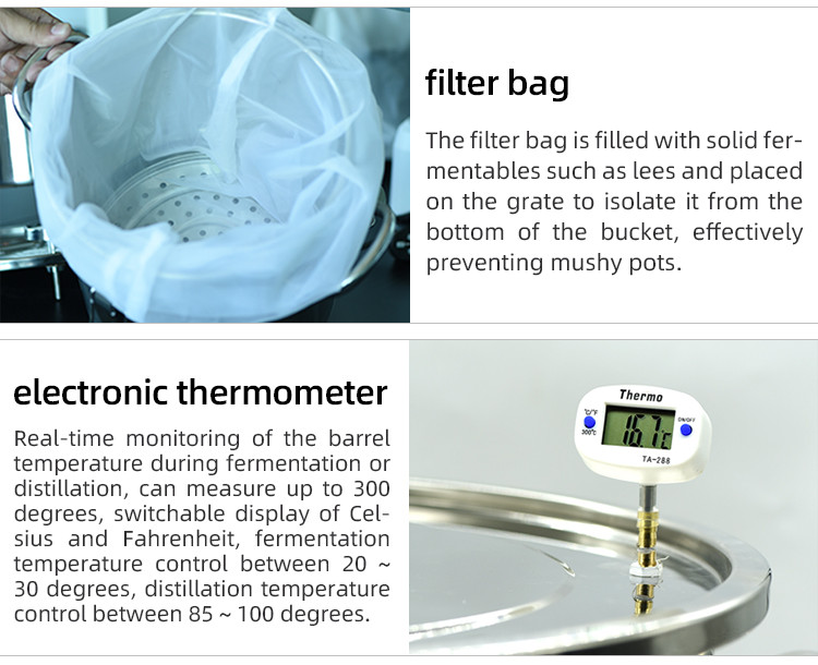 Skewer distiller