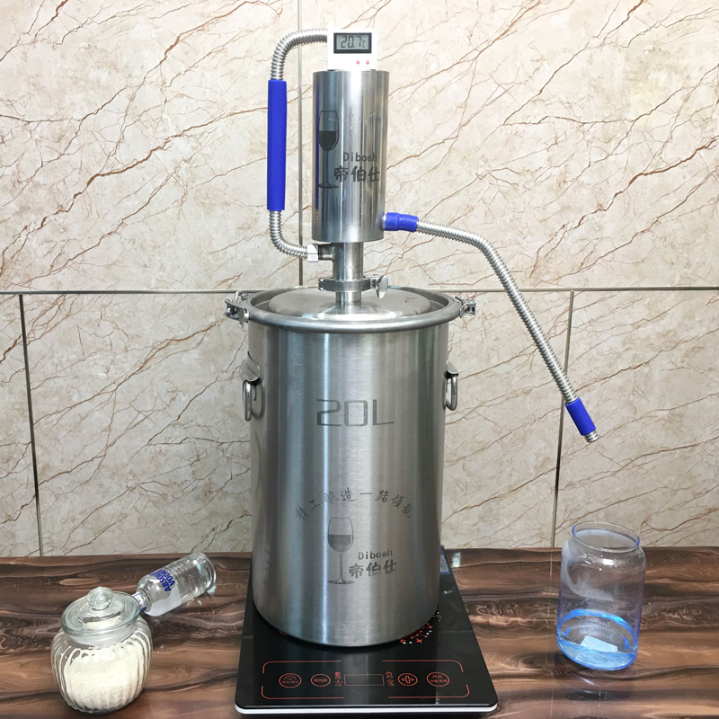 Micro distillation column distiller