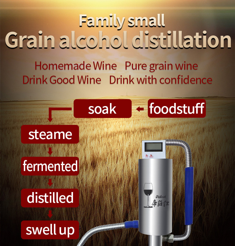 Micro distillation column distiller