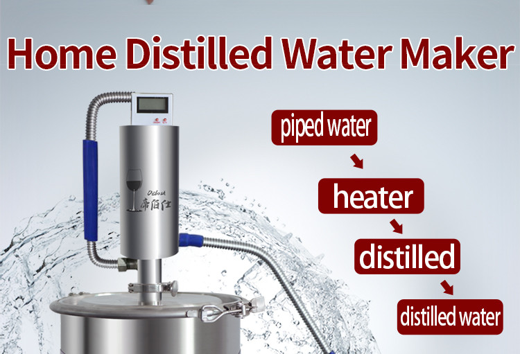 Micro distillation column distiller