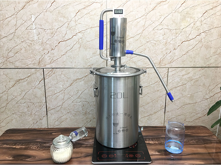 Micro distillation column distiller