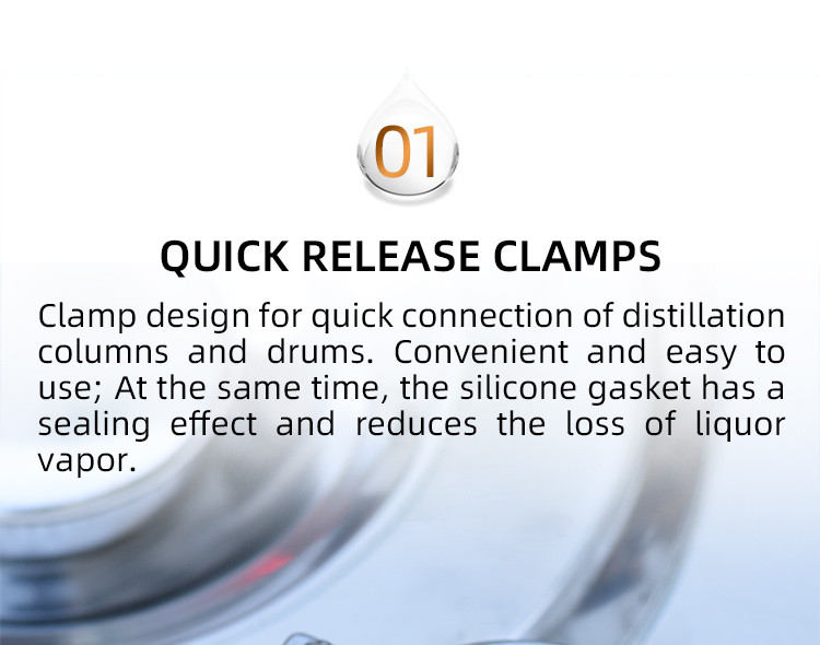Red copper water cup distiller