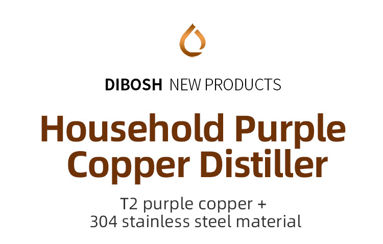 Copper water cup distiller