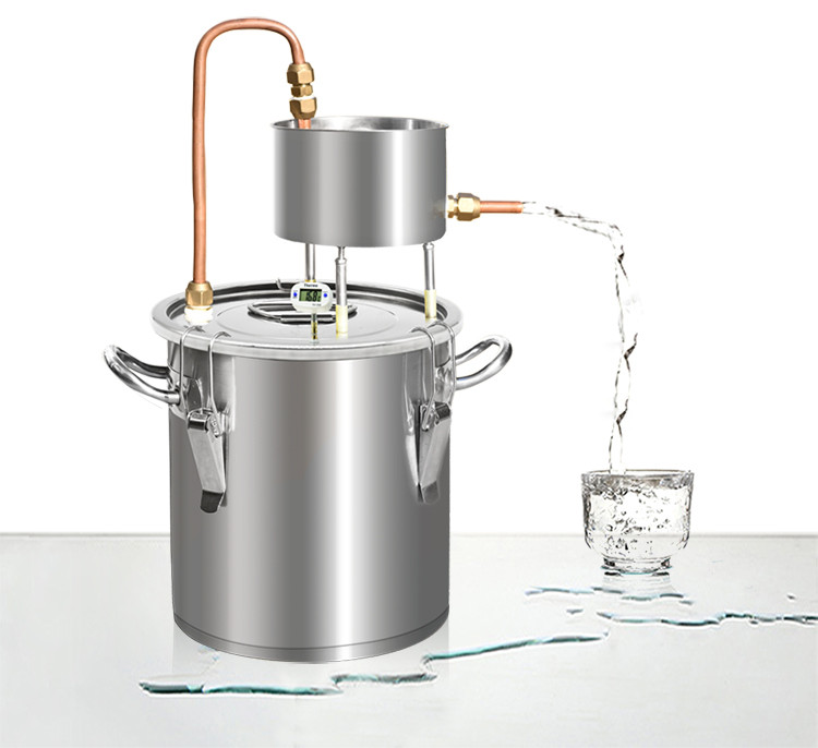 Copper water cup distiller