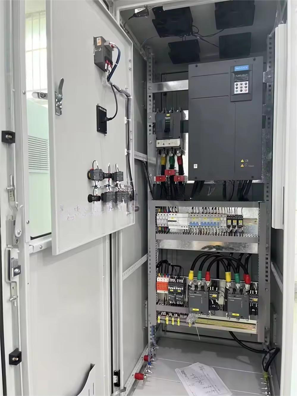 Customized PLC automation control box, constant pressure water supply frequency conversion cabinet