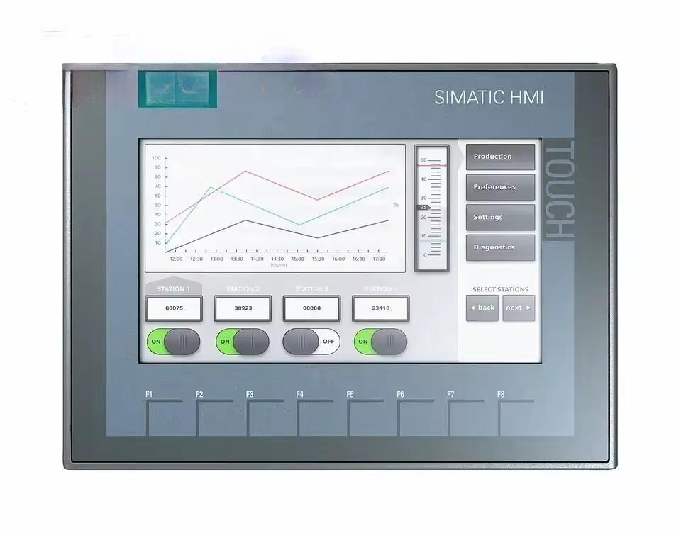 Siemens SIMATIC HMI 7 inch TFT display Key/touch screen KTP700 Basic DP Panels 6AV2123-2GA03-0AX0