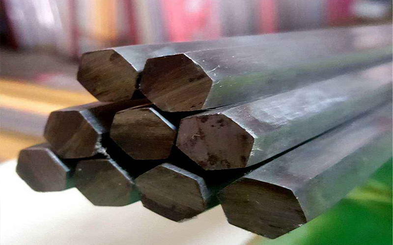 Carbon steel hexagonal bar