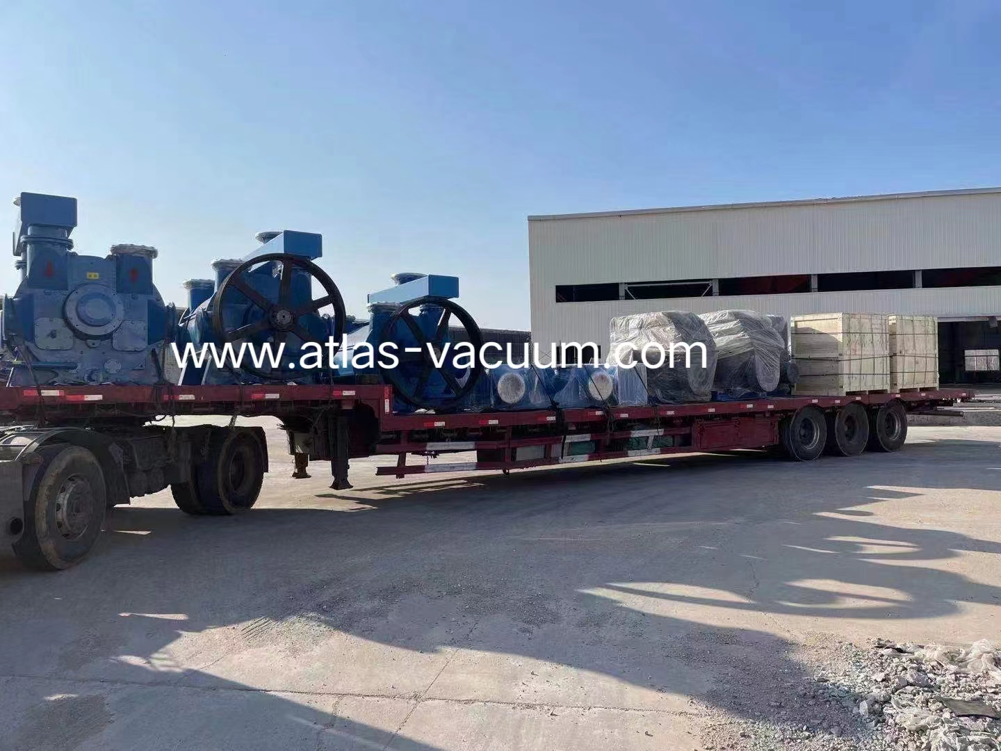 Shipment of 12 Liquid Ring Vacuum Pumps for Turkey FGD Project