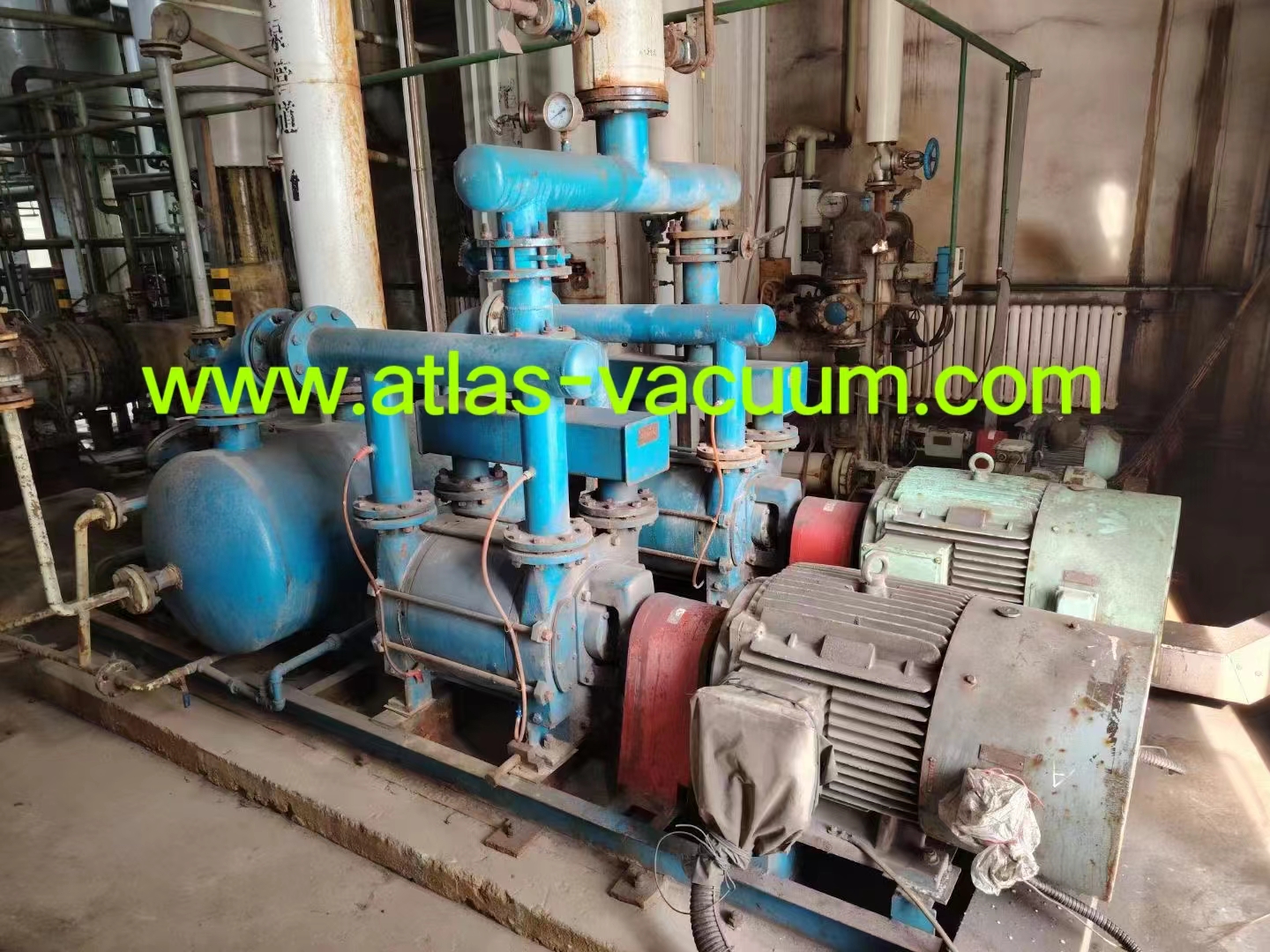 Atlas Vacuum's Closed Circulation Liquid Ring Vacuum System Supports Zero Emission Desulfurization Wastewater in Thermal Power Generation
