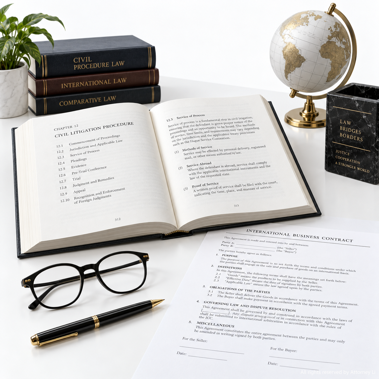 Special Provisions for Civil Litigation Procedures Involving Foreign Parties  General Principles