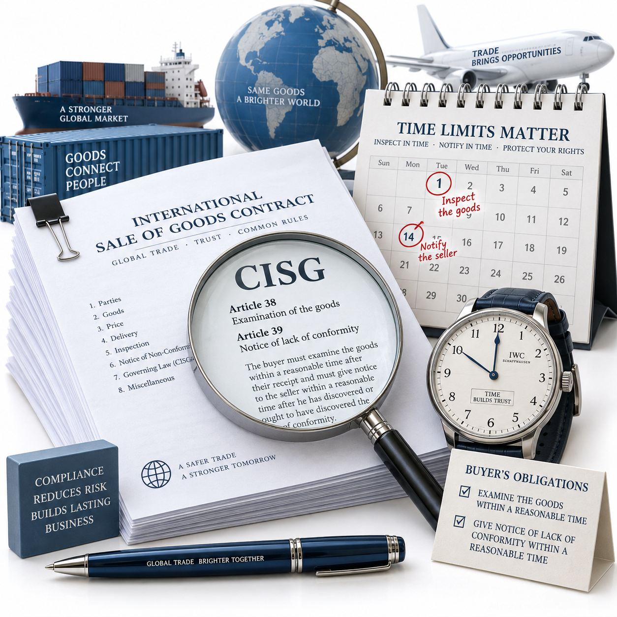 CISG Articles 38 and 39: The Notice Deadline Buyers Miss