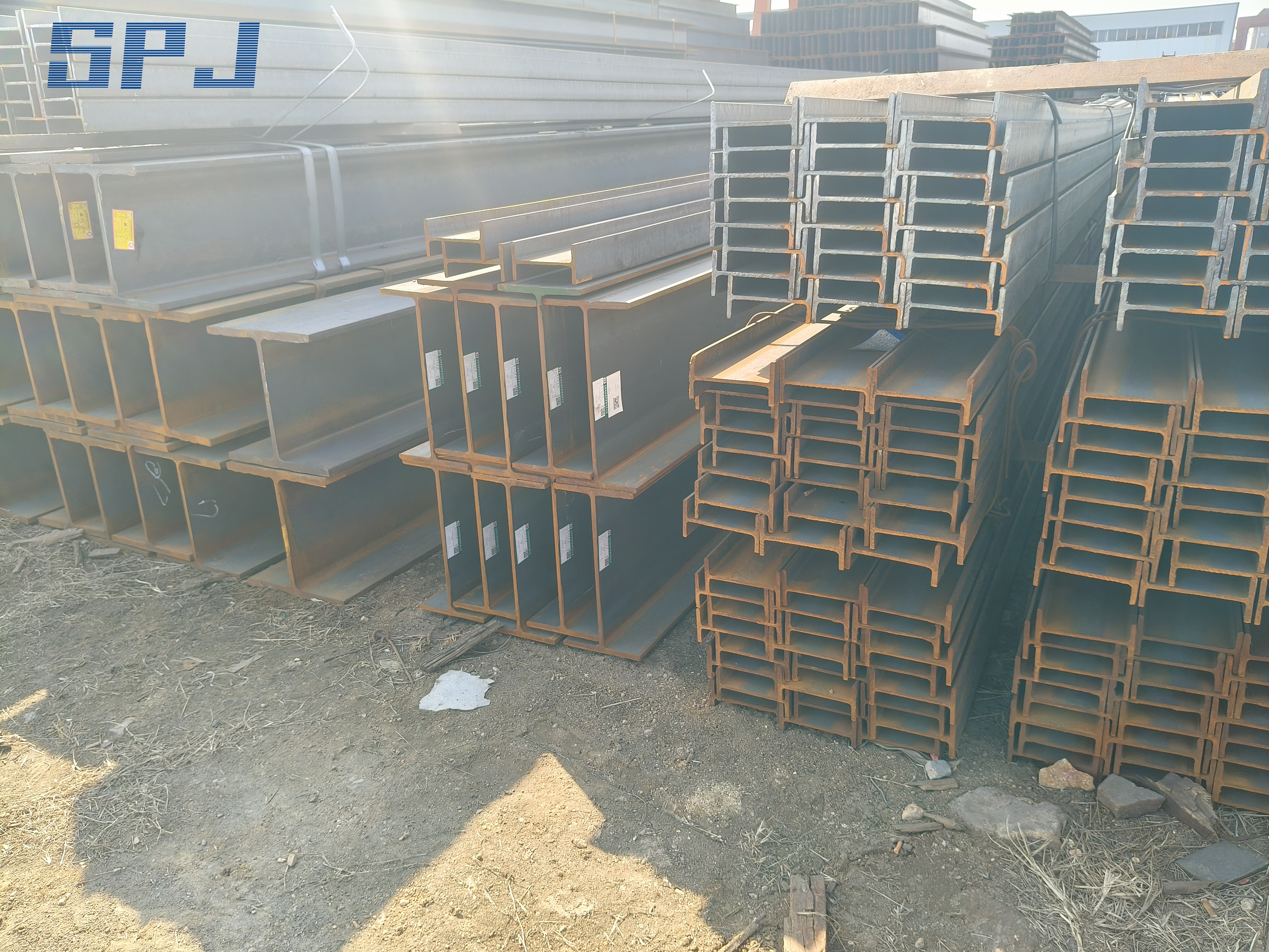 H Beam Q235 ASTM A36 Carbon Steel H Beam Mild Iron Steel Construction Building H Shape Steel Beam