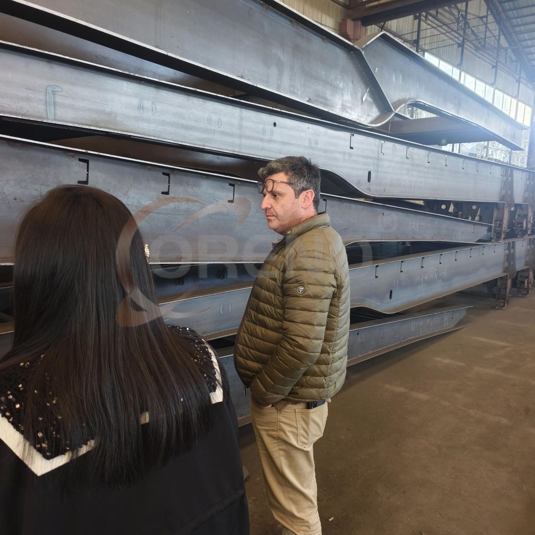Europe Customer Visit - Semi Trailer Beams, Chassis And Other Parts Europe Customer Visit - Semi Trailer Beams, Chassis And Other Parts