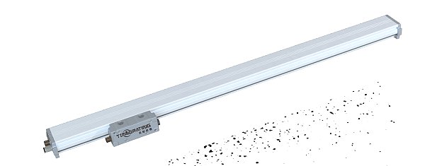 LSA Linear Sensor The closed structure features a metal casing to protect the sensing structure and precision bearings, preventing dust and cutting fluid from entering.