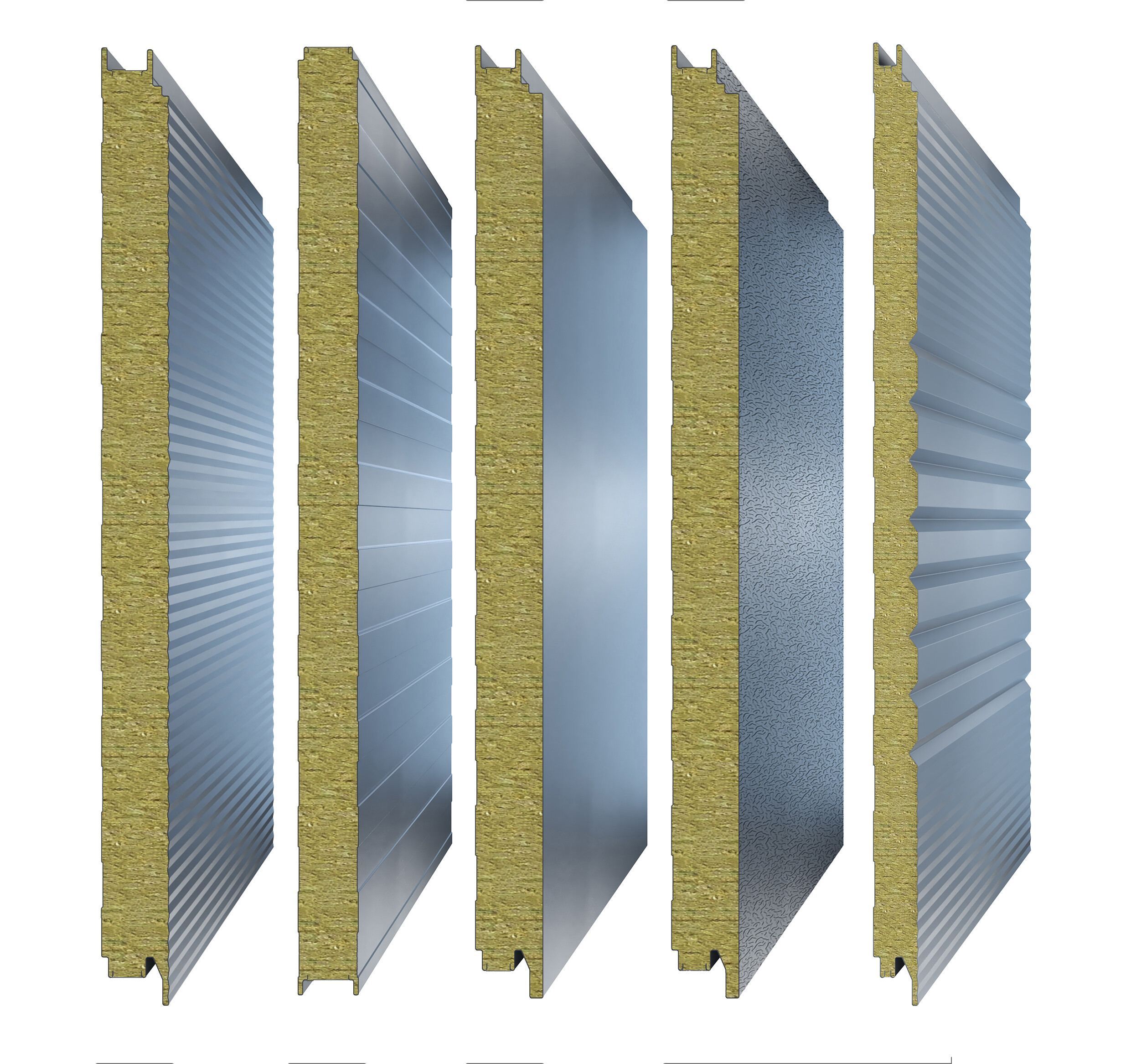 MWF / Rock Wool / Minera Wool Sandwich Panel