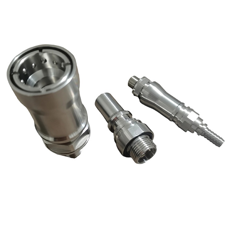 Stainless Steel Agricultural Machinery Hydraulic Connector Kit | Precision CNC Hydraulic Hose Fittings for Farm Equipment | Custom OEM Hydraulic Coupling Components for Tractor and Agricultural Machinery Systems