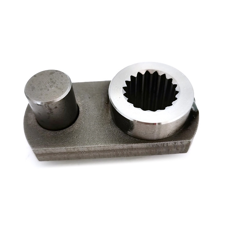 45# Steel Tractor Coupling Connector for Manual Transmission System | Custom Welded Shaft Coupler for Agricultural Machinery | Heavy Duty Tractor Bearing Link Component OEM Metal Fabrication and Welding Manufacturer