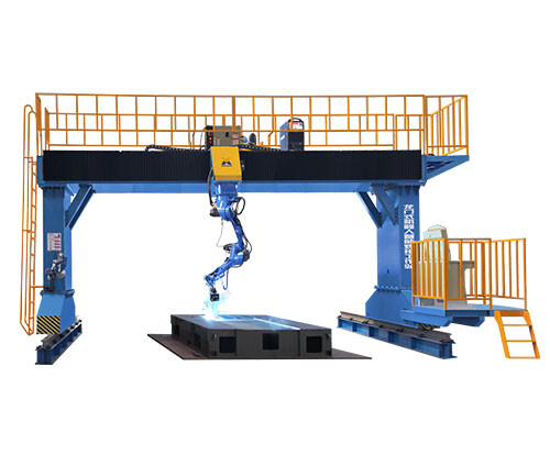 Robot de soudage à portique pour structure en acier