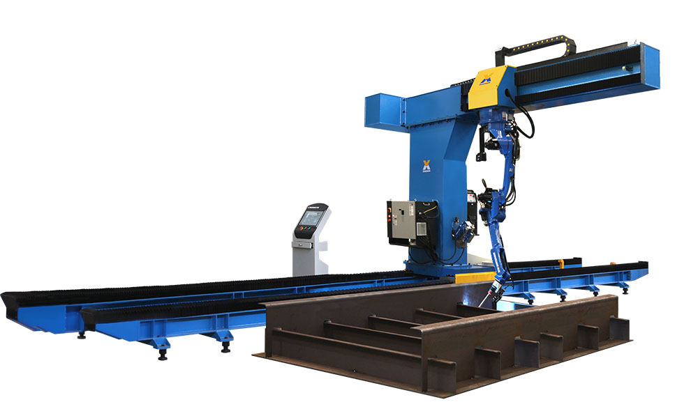 Robot de soudage à portique