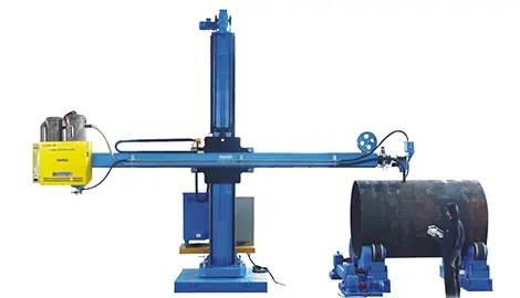 Machine à souder les colonnes et les flèches