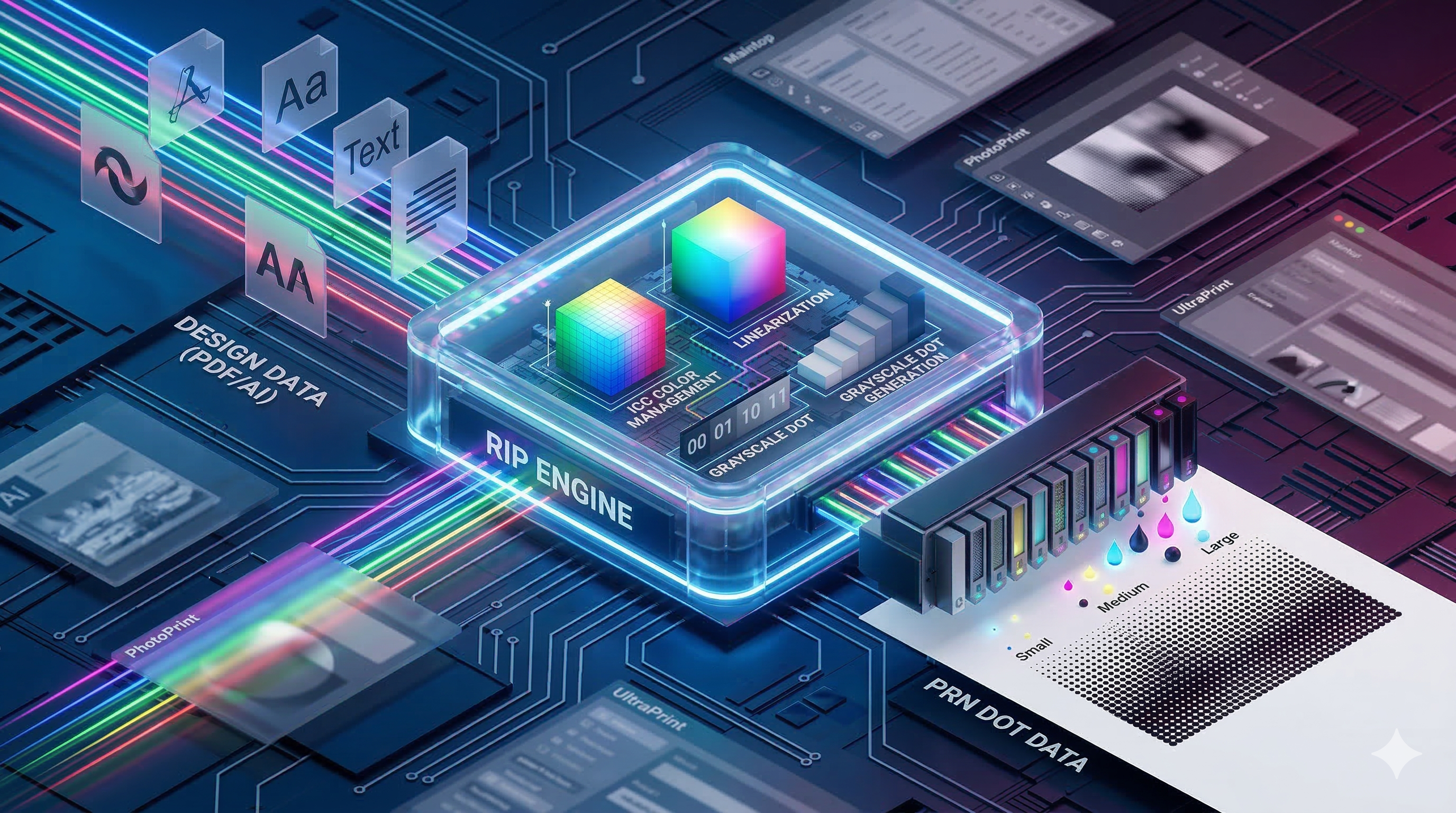 The Ultimate Guide to RIP Software: From CMYK Curves to Underlying PRN Dot Data The Ultimate Guide to RIP Software: From CMYK Curves to Underlying PRN Dot Data