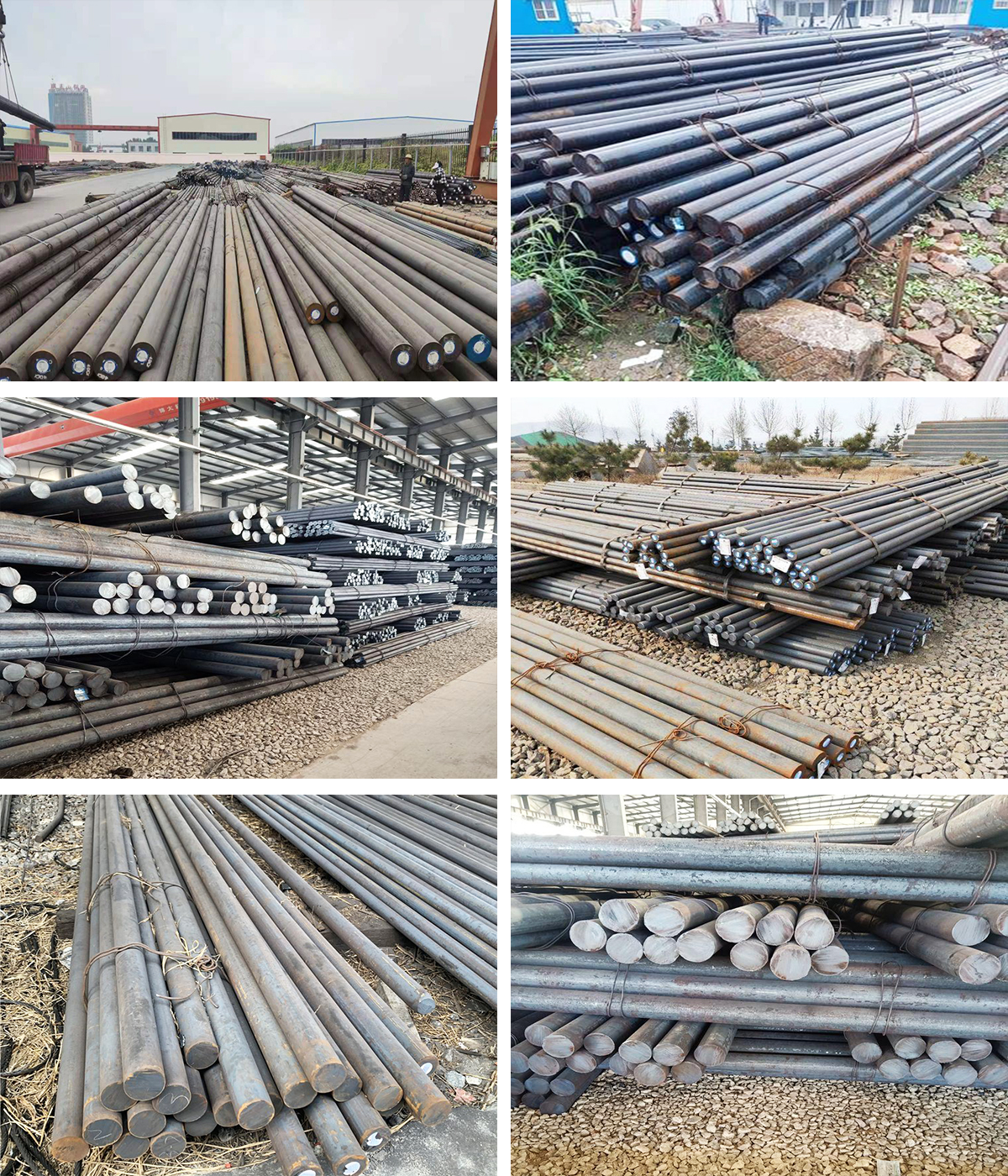 Carton steel rod08.jpg A36 Carbon steel round bar