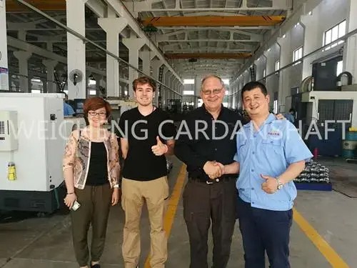 President Mr Gary Came To Visit WEICHENG Cardan Shaft Company