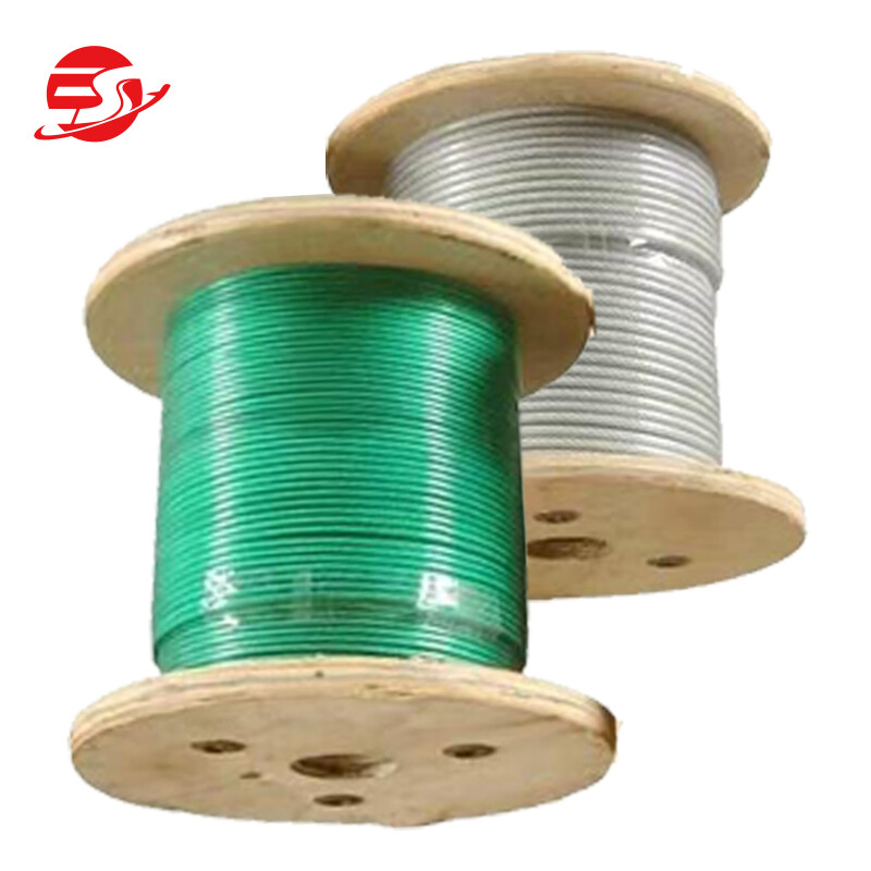 7X19 Plastic Coated Wire Rope 7X19 Plastic Coated Wire Rope