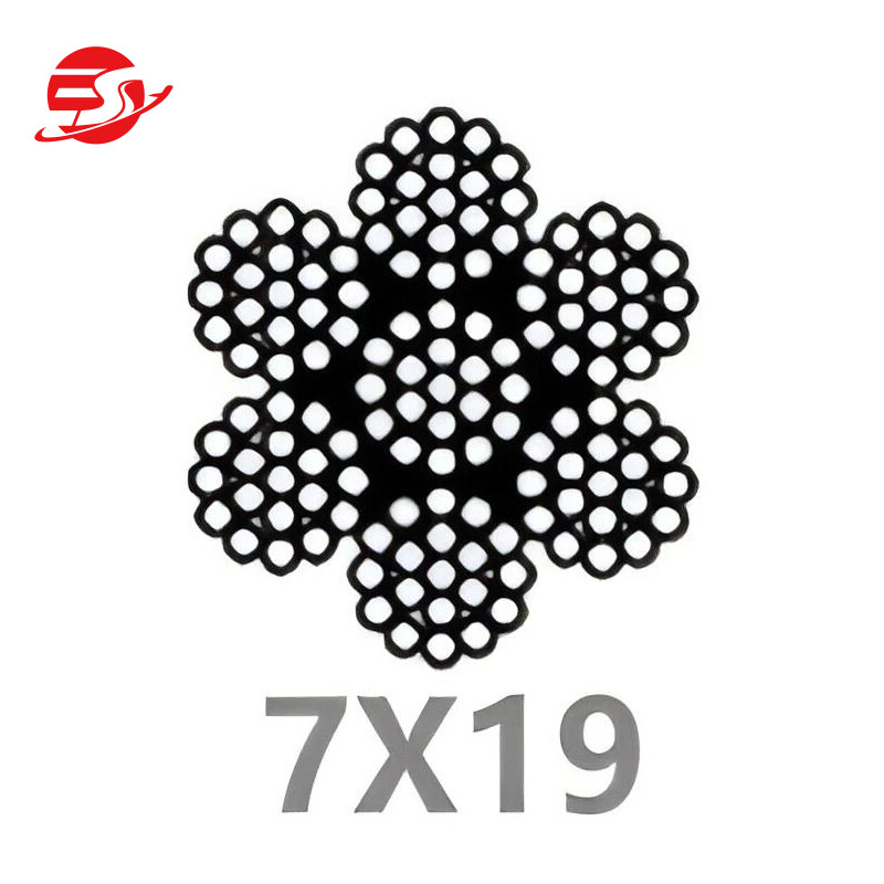 7x19 Stainless Steel Wire Rope 7x19 Stainless Steel Wire Rope