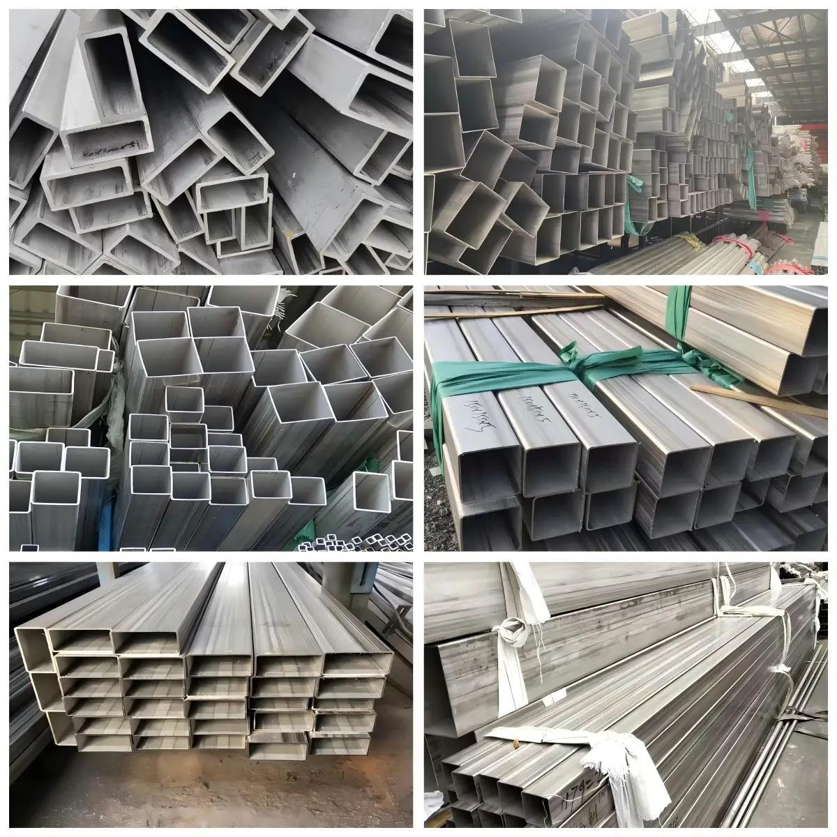 JIS SUS304L Stainless Steel Welded Square Tube
