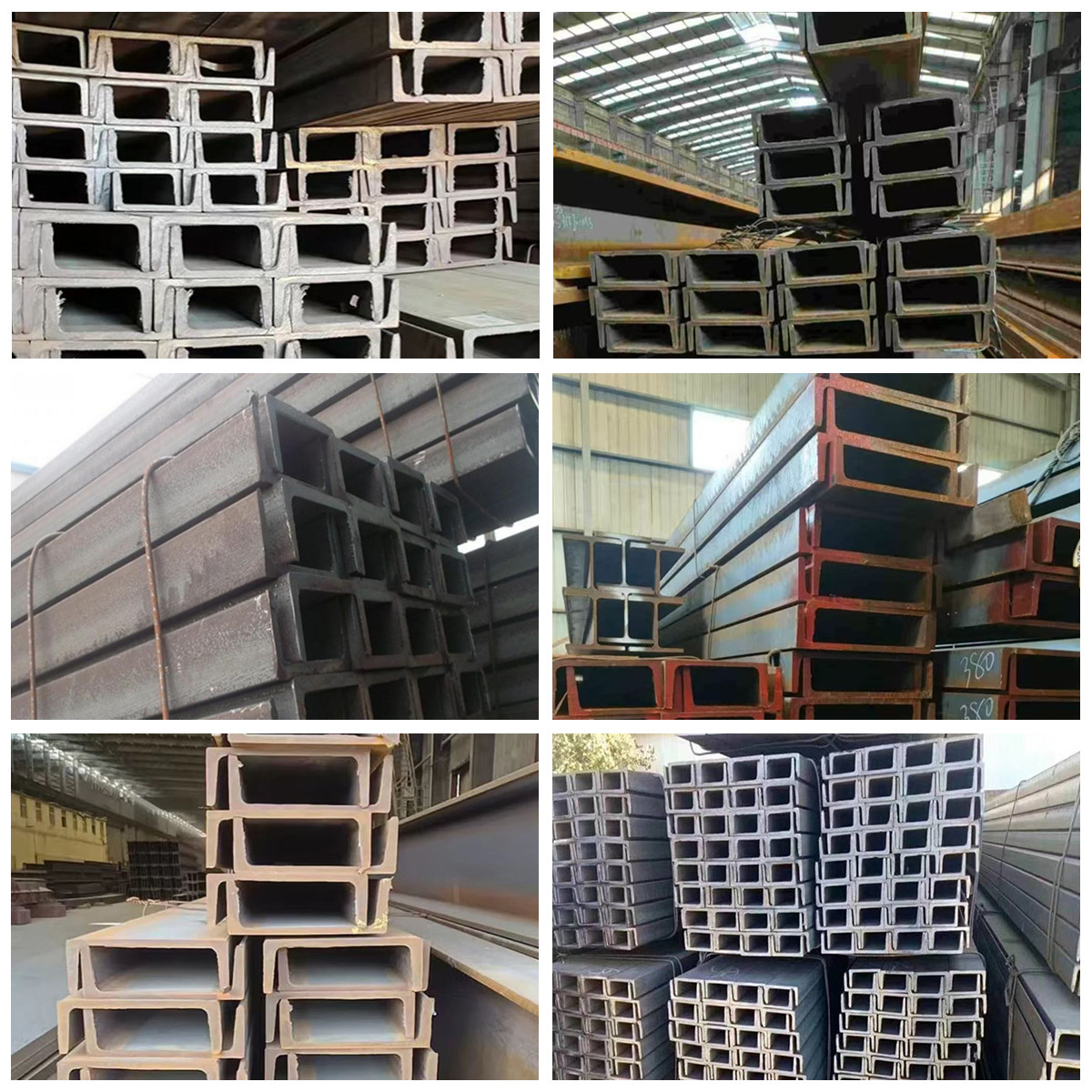 展示图 S355JR Carbon Steel Channel Steel